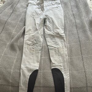 Equiline white dressage breeches